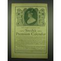 1902 Swift & Company Ad - For Every calendar da...