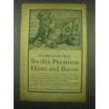 1902 Swift's Premium Hams and Bacon Ad - For mi...