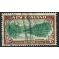 New Zealand 1946 Peace Issue ½d Green and Brown...