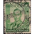 SOUTHERN RHODESIA, George VI, green 1938, ½d