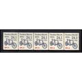 2266 24.1c Tandem Bicycle Fine MNH Dry Gum PNC ...