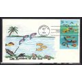 FDC Cotle Cachets 2863 2865 29c Sea Life (Cache...
