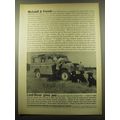 1959 Land-Rover Truck Ad - McCahill & Friends