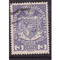 Liechtenstein 1917 Arms 3h Fine Used SG 7 VGC