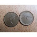 1967 Queen Elizabeth 1 Cent Canada Coin