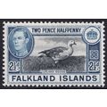 Falkland Islands KGVI 1938-50 2 1/2d Black Blue...