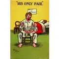His Only Pair, Rest In Peace, Twins, Rare Antiq...