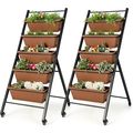 HAPPYGRILL Vertical Raised Garden Bed, 5-Layer ...