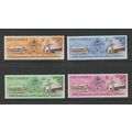 Gambia 228-231, 1966 Founding of Bathurst, VF, ...