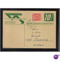 1967 SWITZERLAND P/PAID PC UPRATED PAPIERMURLE PMK
