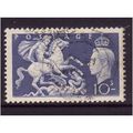 GREAT BRITAIN 1951 10s ULTRAMARINE SG511 FINE U...