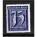 GERMANY 1921 75pf BLUE SG 184 M / MINT