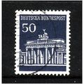 GERMANY 1966 BRANDENBURG GATE BERLIN 50pf BLUE ...