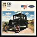 1908 to 1927 FORD Model T Classic Car Photograp...