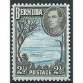 Bermuda 1941 SG113a 2 1/2d Light Blue & Sepia M...