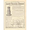 keller manufacturing company 1910 santo vacuum ...