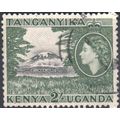 KUT - 1954 - SG177 - 2/- black/green - Kilimanj...