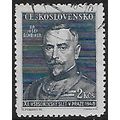Mi 542: 2 Kč slate-blue Sokol Congress, Prague.