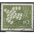 1961 Michel 367y - fine used (o) - Fluor paper