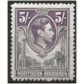 Northern Rhodesia 1938 SG43 5/- Grey & Violet M...
