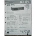 SONY TC-FX150 Original Service manual