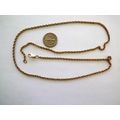 22'' GOLDPLATED 3MM NECKLACE