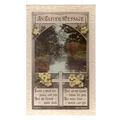 A BIRTHDAY MESSAGE .used vintage postcard by Ro...