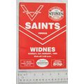 1988 programme St. Helens v. Widnes
