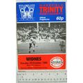 1988 programme Wakefield Trinity v. Widnes