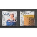 NORWAY 2001 HANDCRAFTS x2 VALUES CROCHET DOLL T...