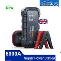 YABER 6000A Jump Starter 150W Car Battery Charg...