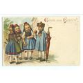 ft1575 - Gruss Aus Hessen , Germany - postcard
