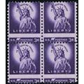 1035, Mint NH 3¢ Misperforation Error Block of ...
