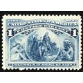 230, Mint NH 1¢ Columbian - Very Fresh! - Stuar...