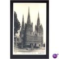 Staffordshire LICHFIELD Cathedral Postcard by F...