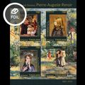 TOGO 2014 SHEET MNH RENOIR ART PAINTINGS ARTE P...