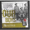 AUS 2014 70c 'WORLD WAR I - OUR BOYS' FINE USED...