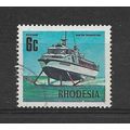 Rhodesia.SG443 6c Hydrofoil Seaflight.Fine Used...