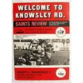 1978 programme St. Helens v. Wakefield Trinity 2/4