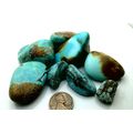 Chinese Turquoise Gemstone Carving Cabbing Roug...