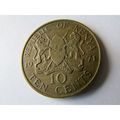 1971 REPUBLIC OF KENYA TEN CENTS - COIN- 2 FREE...