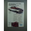 1980 Chevrolet Monte Carlo Car Ad - Standing Still