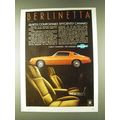 1980 Chevy Camaro Berlinetta Ad - Quietly, Comfortably