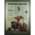 1984 Massey Ferguson 250 Tractor Ad - Frills Don't Pay
