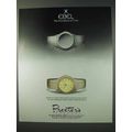 1989 Ebel Versatile Watch Ad - Architects of Time