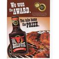 Bulls Eye Barbeque Sauce classic Full Page Prin...