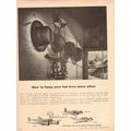BEECH AIRCRAFT CORP 1953 hang hat here executiv...