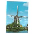 HOLLAND, LAND OF WINDMILLS unused postcard vgc =