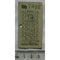 Rochdale Corporation Transport 1½d single ticket