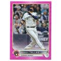 TOPPS CHROME PINK PRIZM WAVE ROWDY TELLEZ ROOKI...